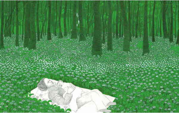 Illustration zu 'So schlaf in Ruh' von Frank Walka