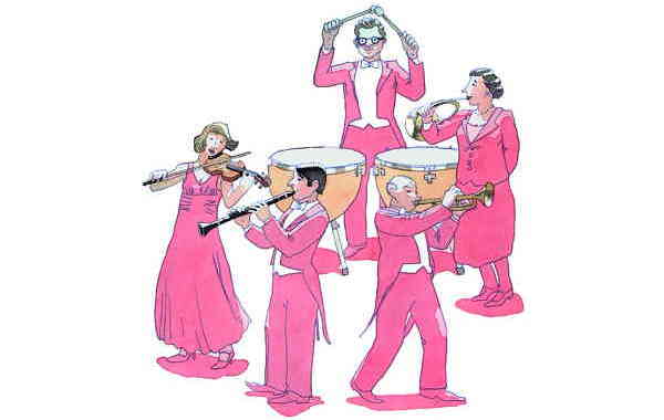 Illustration zu 'Ich brauche kein Orchester' von Markus Lefrançois