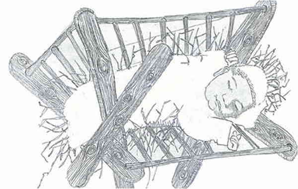 Illustration zu 'O Jesulein zart' von Frank Walka