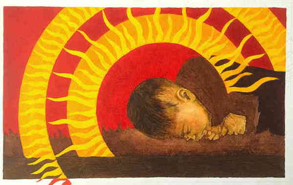 Illustration zu 'Dormi, dormi, bel bambin' von Frank Walka