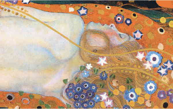 Illustration zu 'If ye love me' von Gustav Klimt