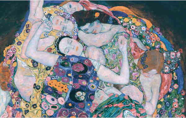 Illustration zu 'Mein Gmüt ist mir verwirret' von Gustav Klimt