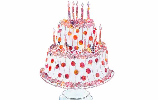 Illustration zu 'Happy Birthday' von Frank Walka