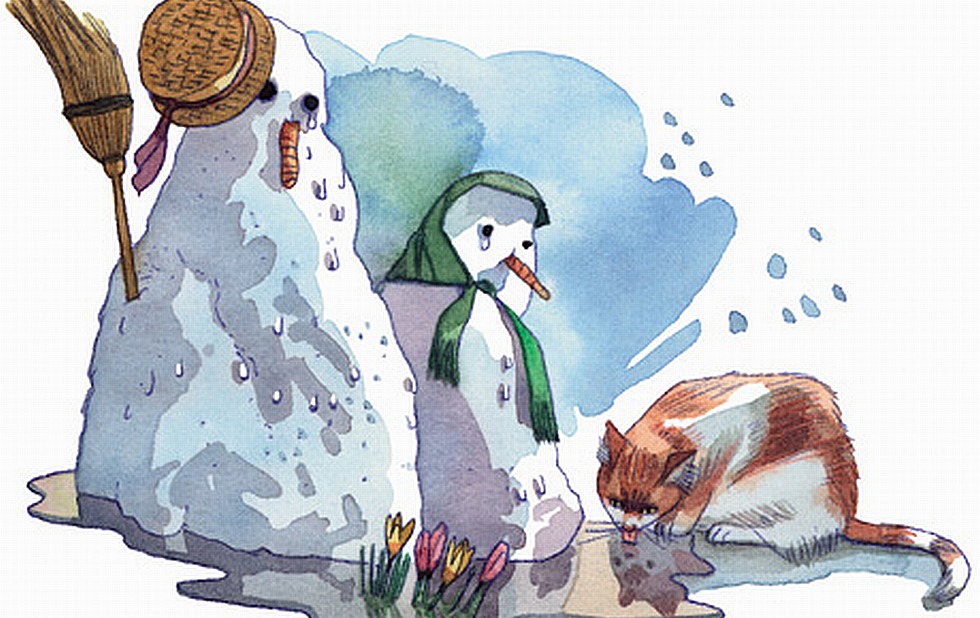 Illustration zu »Winter, ade« von Markus Lefrançois