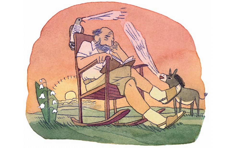 Illustration zu »Der Kuckuck und der Esel« von Markus Lefrançois