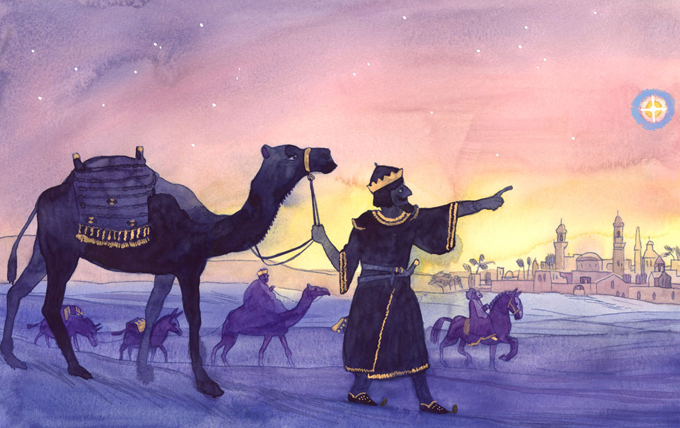 Illustration zu »Die heilgen drei König’, so sind wir genannt« von Markus Lefrancois