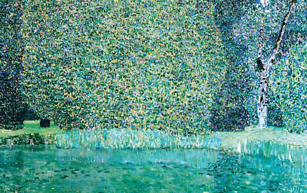 Illustration zu »Nique nac no muse« von Gustav Klimt